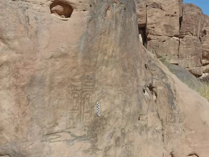 الأردن يعلن اكتشاف نقش هيروغليفي للملك رمسيس الثالث