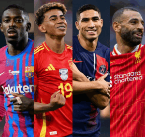 الكرة الذهبية: محمد صلاح وحكيمي ولامين جمال وديمبيليه ضمن قائمة المرشحين... من ترشح؟