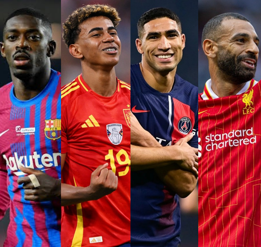 الكرة الذهبية: محمد صلاح وحكيمي ولامين جمال وديمبيليه ضمن قائمة المرشحين... من ترشح؟