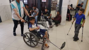 غزة.. 42 ألف مصاب معرضون للإعاقة ربعهم أطفال
