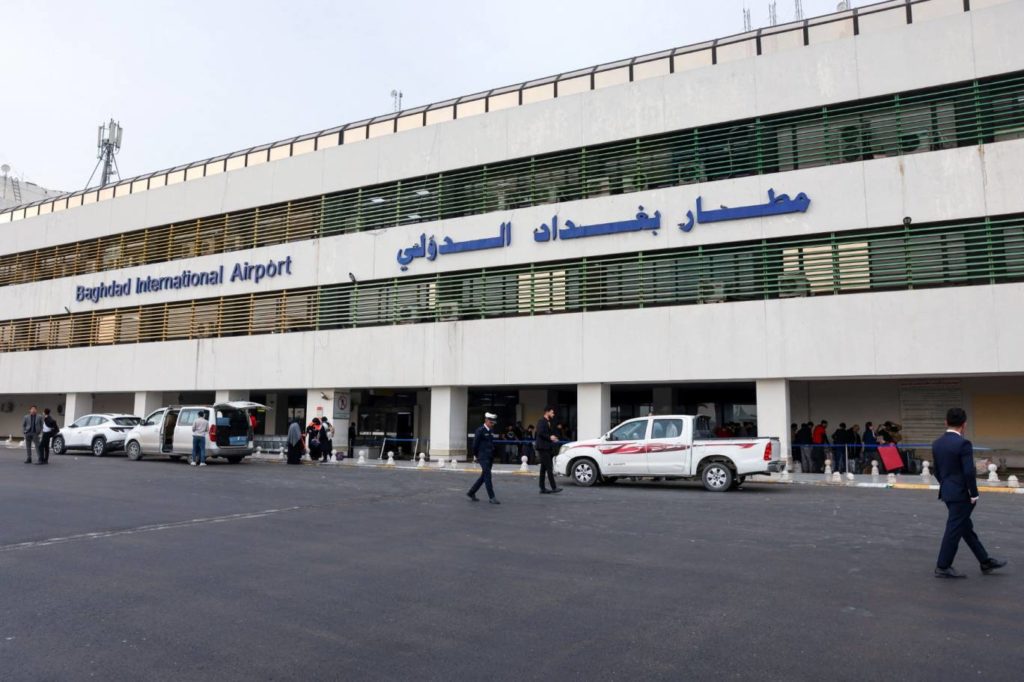 مطار بغداد يستقبل أول طائرة تجارية أوروبية بعد انقطاع 35 عاما