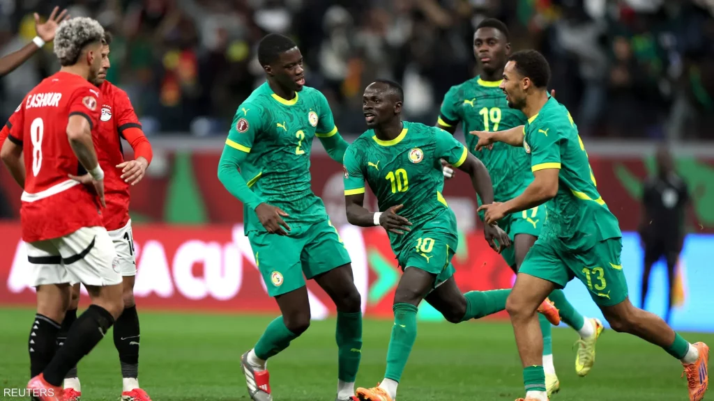 بهدف ساديو ماني.. السنغال تهزم مصر وتصل نهائي أمم إفريقيا