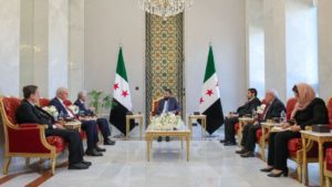 الشرع يلتقي المجلس الوطني الكردي ويؤكد ضمان حقوق الأكراد دستورياً
