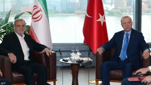 أردوغان لطهران بعد الصاروخين: انتهاك مجالنا الجوي غير مبرر واستهداف ‌دول المنطقة لا يخدم مصالح أي طرف