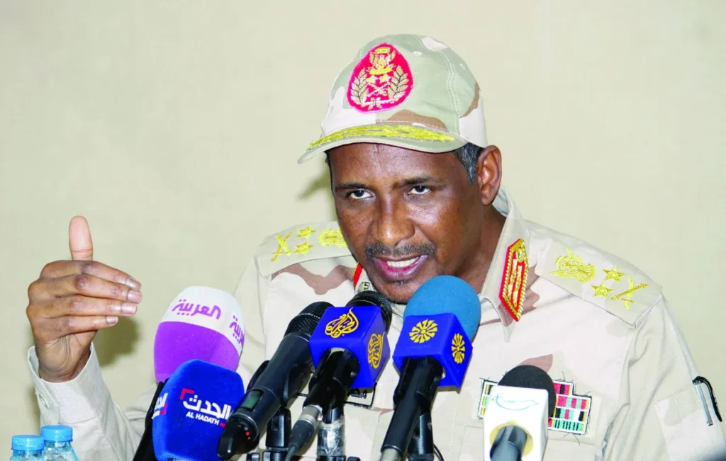 حكم غيابي بإعدام قائد «الدعم السريع» في السودان